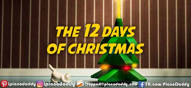 12 Days of Christmas (Christmas Carol) Piano Notes