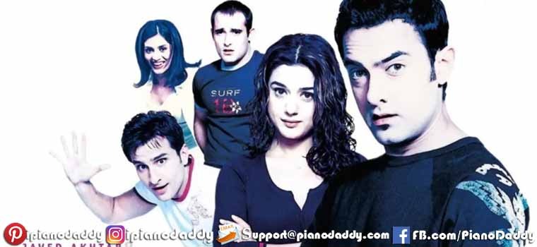 Dil Chahta Hai (2001) All Song Piano Notes