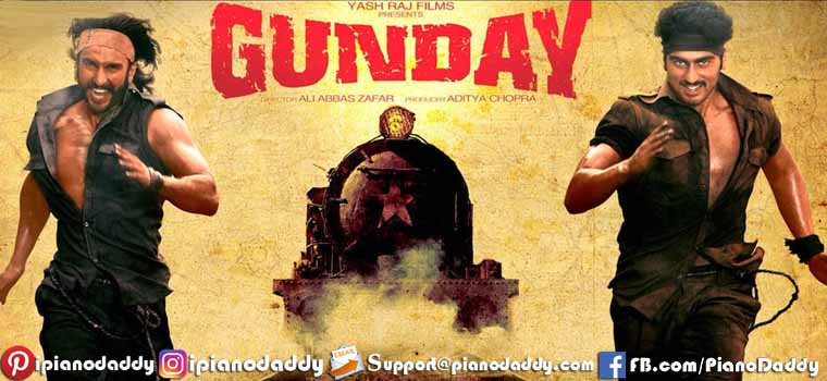Gunday (2014) All Song Piano Notes