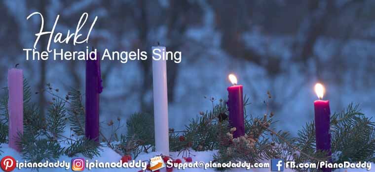 Hark The Herald Angel Sing Piano Notes