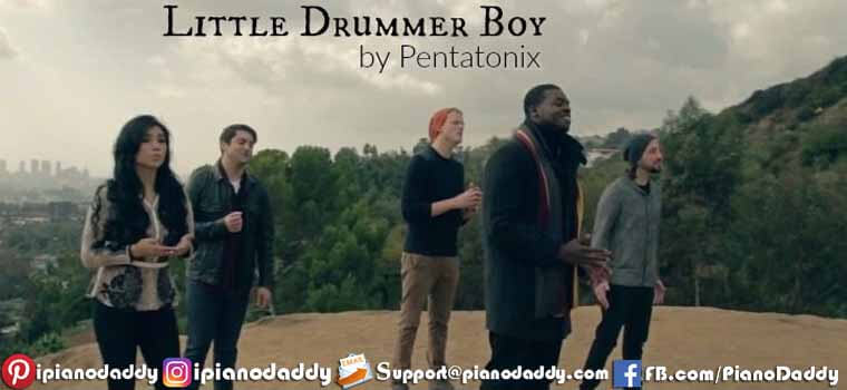 Little Drummer Boy (Pentatonix) Piano Notes