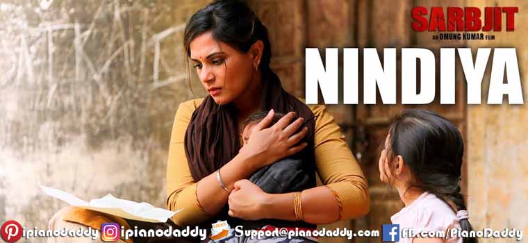 Nindiya (Sarbjit) Piano Notes