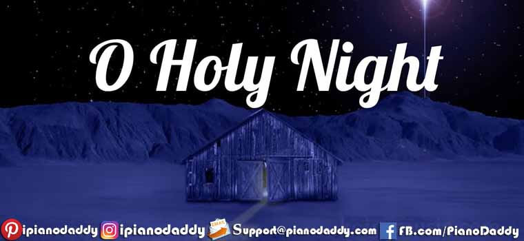 O Holy Night (Christmas Songs) Piano Notes