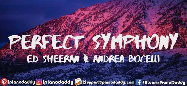 Perfect Symphony (Ed Sheeran) Piano Notes