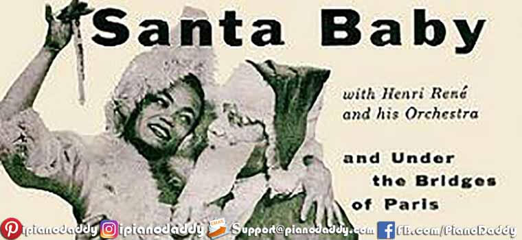 Santa Baby (Eartha Kitt) Piano Notes